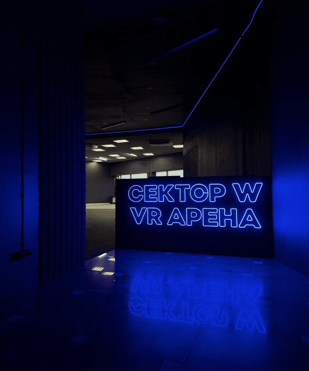 Sector W - пример собственного бренда арены, разработанного вместе с VRRSS